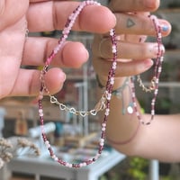 Image 1 of pink necklace