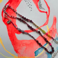 Image 3 of garnet necklace