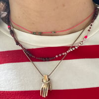 Image 5 of garnet necklace