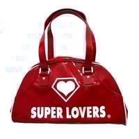 Image 1 of Super Lovers red vinyl bag