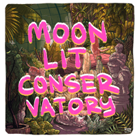 Image 1 of Drawtober Prints - Moonlit Conservatory