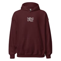 Image 3 of N8NOFACE Embroidered Stacked Logo Unisex Hoodie (+ more colors)