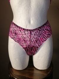 Image 3 of Pink Zebra Lace Panty