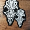 Skull Patch Black/White