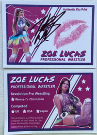 Image 2 of Zoe Lucas Kiss Card