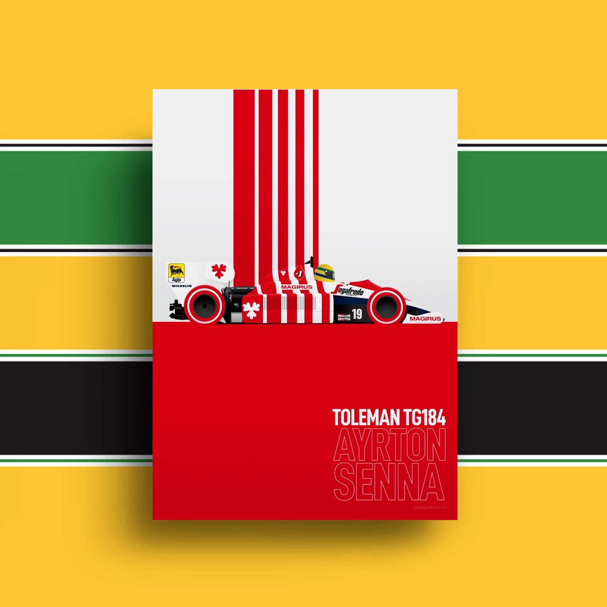 Image of Toleman TG184 | Senna (Portugal)