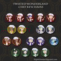 TWST Chef Charms