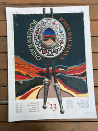 Border Radio October '23 Tour Poster