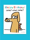 Cake - greeting card