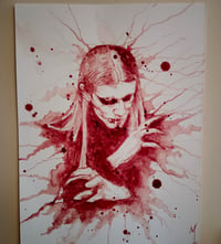 Taake 2 (original blood painting)