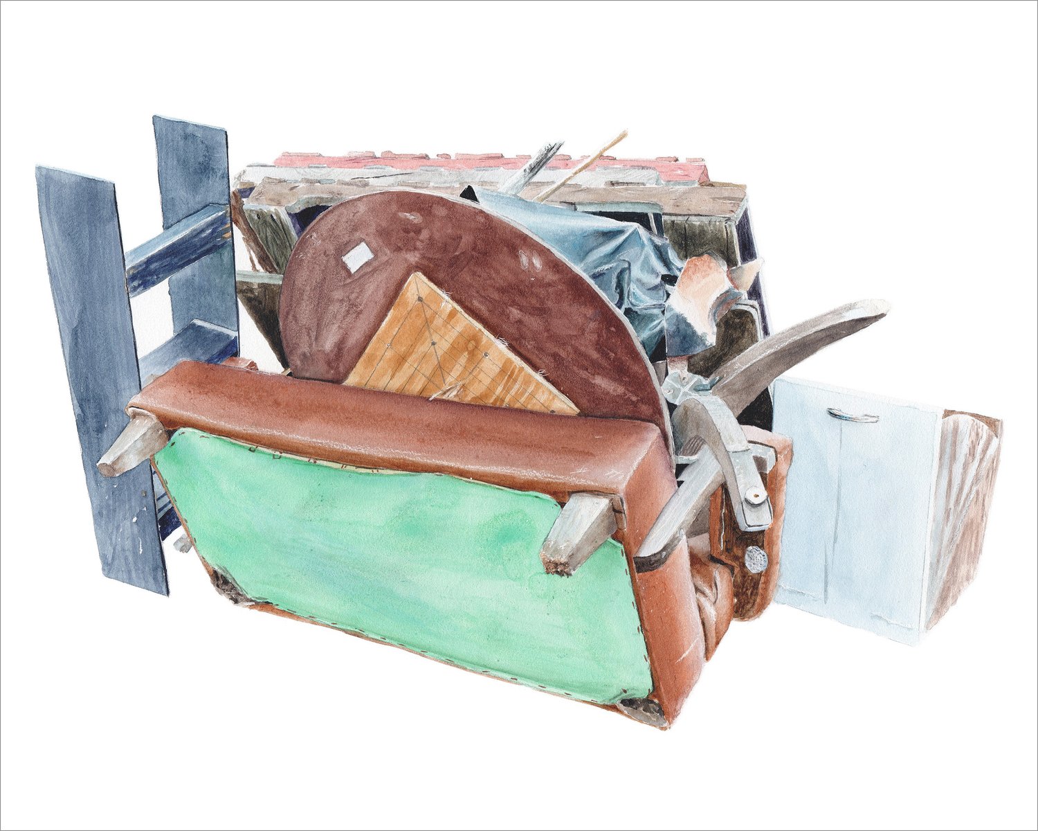 Discard Pile 41 by Jason Webb - Original Paining