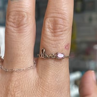 Image 4 of pink love ring