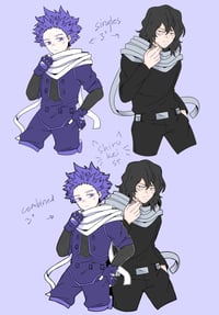 Back to Back Shinsou and Aizawa Pin