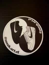 Image 1 of Sneaker Sticker Air Force 1 Low x Ambush “Black” and “White”