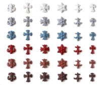 Crosses nail charms 