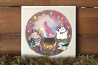 Summoning Cute Spirits - Art Print