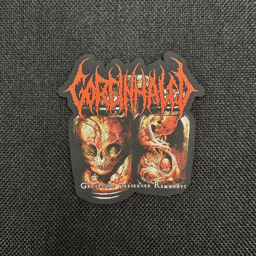 Goreinhaled "Grotesque Preserved Remnants" Official Woven Patch