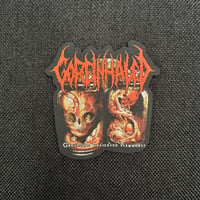 Image 2 of Goreinhaled "Grotesque Preserved Remnants" Official Woven Patch