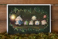 Image 1 of Light the Way (Forest Treasure March) - Art Print