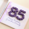 85th Birthday Card. Personalised 85 Card. 8 Colours.
