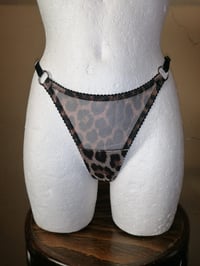 Image 3 of Mesh Thong Leo