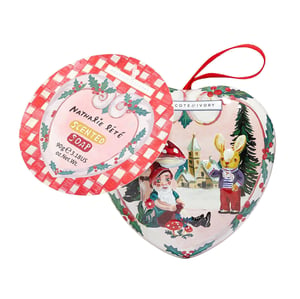 Image of Nathalie Lete Christmas Heart soap tin