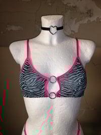 Image 5 of Mesh Bra Zebra