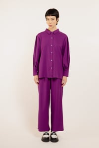 Image 4 of CAMICIA MEDEA TWILL MALVA €148 - 50%