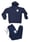 Image of Hustle Sweatsuit (Navy Blue) 