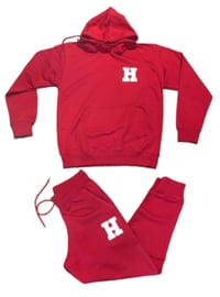 Image of Hustle Sweatsuit (Red) 