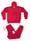 Image of Hustle Sweatsuit (Red) 