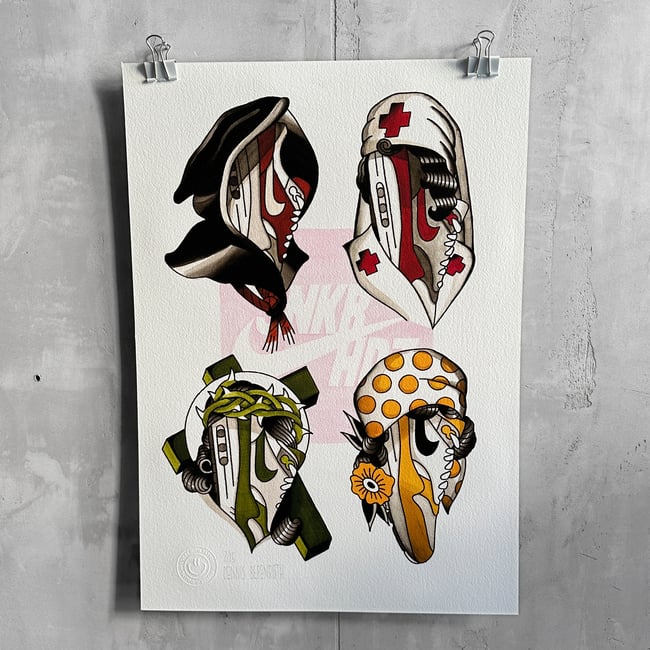 "SNKR HDZ" PRINT