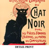 Tournée du Chat Noir | Théophile Steinlen | 1896 | Wall Art Print | Vintage Poster
