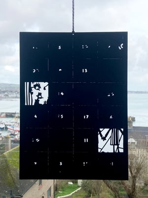 Image of 2023 Flyboy paper cut-out advent calendar 