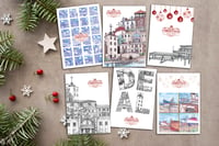 Image 1 of 2023 Deal Town Christmas Cards (Six Different Designs)