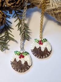Image 1 of Christmas Pudding Necklace