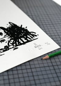 Image 2 of "Promenade" - A3 screenprint