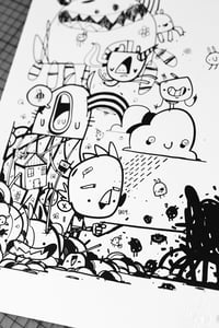 Image 3 of "Promenade" - A3 screenprint