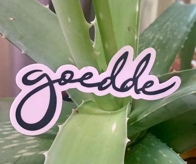 Image of Goedde Sticker