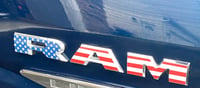 2019-2024 RAM Door Vinyl Overlays Stars & Stripes Edition