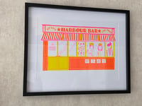 Image 2 of A3 Risograph Art Print of Scarborough’s Harbour Bar