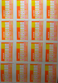 Image 3 of A3 Risograph Art Print of Scarborough’s Harbour Bar