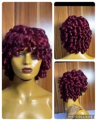 DEEP WAVE CURLED HUMAN HAIR WIG