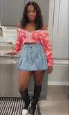 Pep Girl Denim Skirt