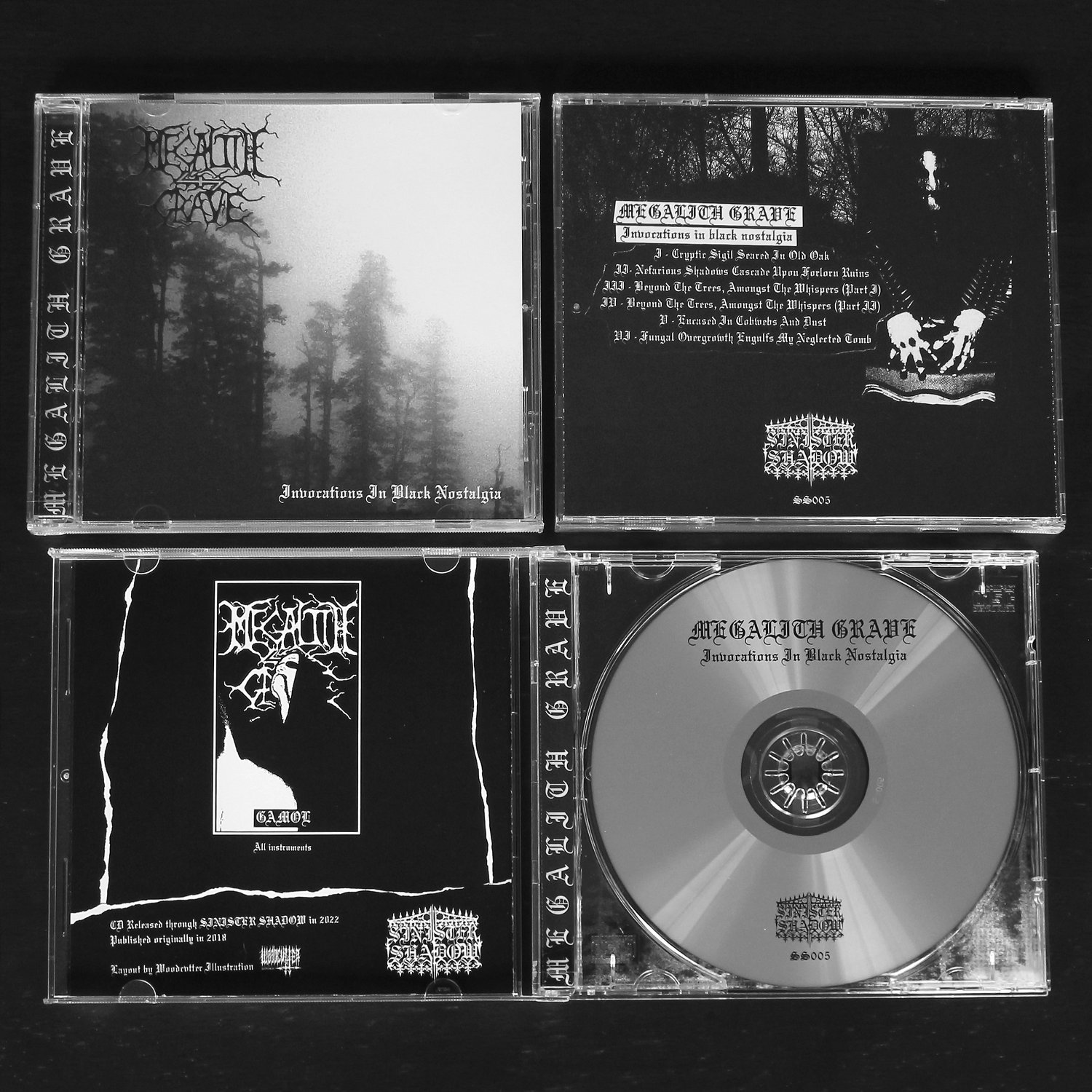 Megalith Grave – Invocations in Black Nostalgia CD