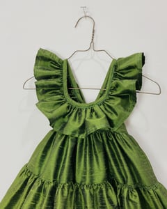 Image of Ruffle Neck Meadow Dress