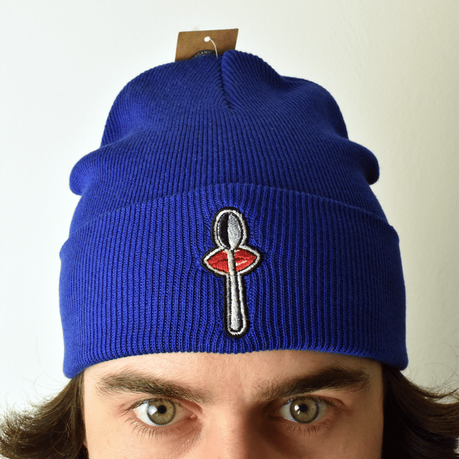Image of Blue Winter Hat - (100% cotton)