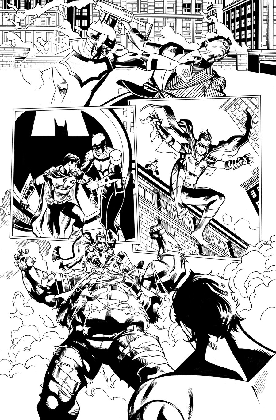 Image of Baatman/Catwoman The Gotham War: Scorched Earth PG 19