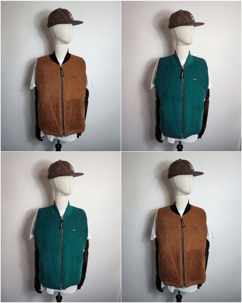 Image of Everyday Garments Cord "Bob" Vests 