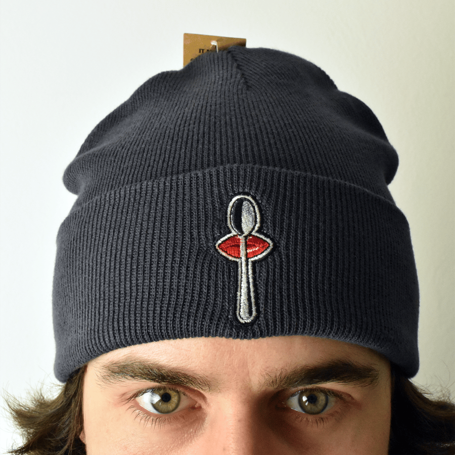 Image of Grey Winter Hat - (100% cotton)